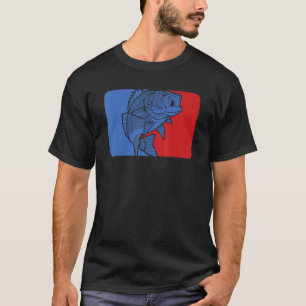 Retro Tilapia Fish Apparel Freshwater Fishing T-Shirt