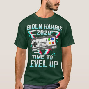Retro Time To Level Up Joe Kamala 2020 T-Shirt