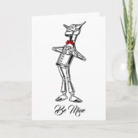 Retro Tin Man Red Bow Tie Your Text