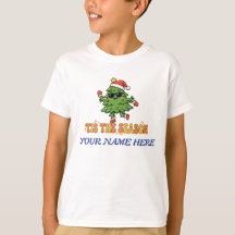 Retro Tis The Season Christmas Tree Personalised