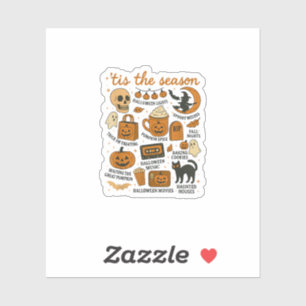 Retro Tis The Season Halloween Season Fall