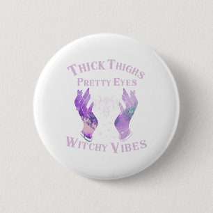 Retro Tis The Season Halloween Season Fall Ghost V 6 Cm Round Badge