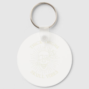 Retro Tis The Season Halloween Season Fall Ghost V Key Ring