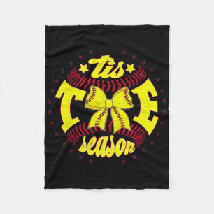 Retro Tis The Season Softll Funny Softll Lovers Fleece Blanket