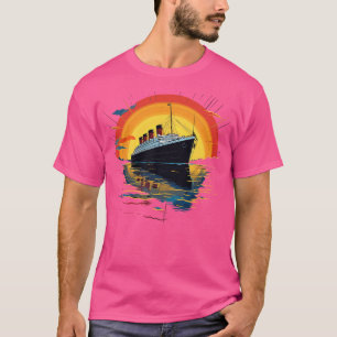 Retro Titanic Men Women Kids Vintage Titanic 1 T-Shirt