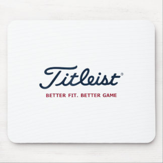 Retro Titleis-t Better Fit Better Game  Mouse Mat