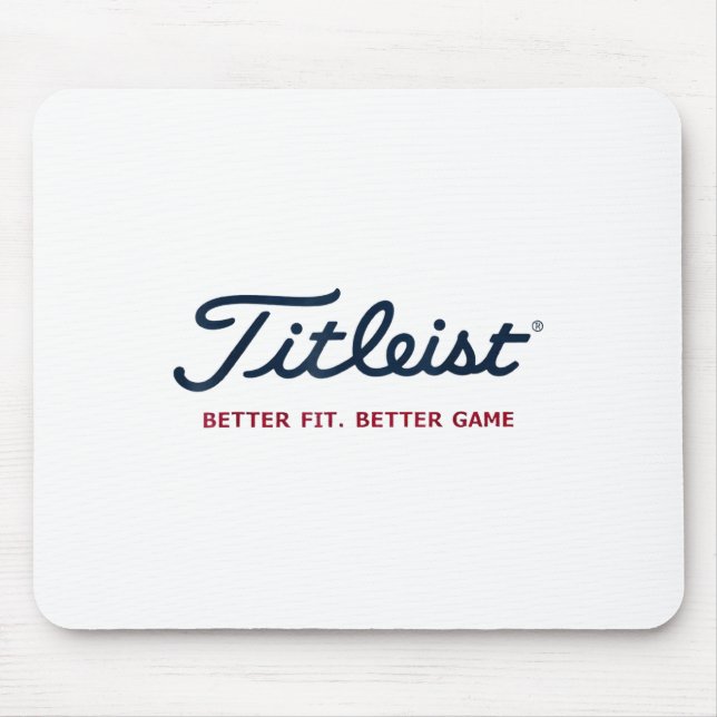 Retro Titleis-t Better Fit Better Game  Mouse Mat (Front)