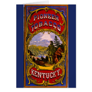 Retro Tobacco Label 1868 d