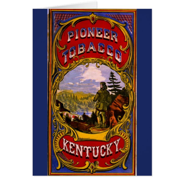 Retro Tobacco Label 1868 d (Front)