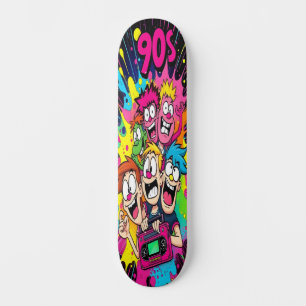 Retro Toon Chaos Edition 1 Skateboard