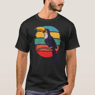 Retro Toucan Vintage Distressed Style Bird T-Shirt