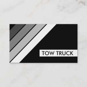 retro TOW TRUCK Business Card