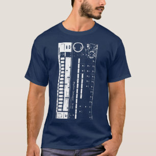 Retro TR808 Synthesizer EDM Dance Music Musician  T-Shirt