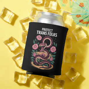 Retro Trans Pride Trans Right Protect Trans Folks Can Cooler