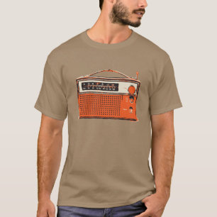 retro transistor radio T-Shirt