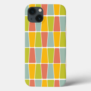 Retro Trapezoids iPhone 13 Case