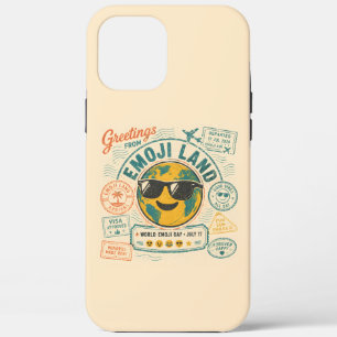 Retro Travel Emoji  iPhone 12 Pro Max Cases
