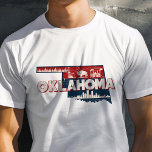 Retro Travel Iconic Oklahoma Graphic T-Shirt<br><div class="desc">Celebrate the Sooner State with this Retro Travel Iconic Oklahoma Graphic T-Shirt. Featuring a vintage-inspired design that captures the unique charm and rich heritage of Oklahoma, this shirt is perfect for travelers and residents alike. Made from high-quality materials for a comfortable fit, it's ideal for casual outings, travel, and everyday...</div>