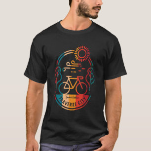 Retro Traverse City Bike Trail T-Shirt