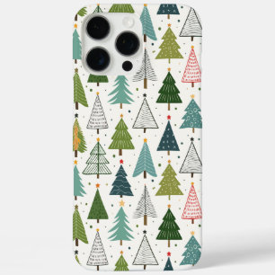 Retro Trees iPhone 16 Pro Max Case