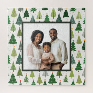 Retro Trees Jigsaw Puzzle