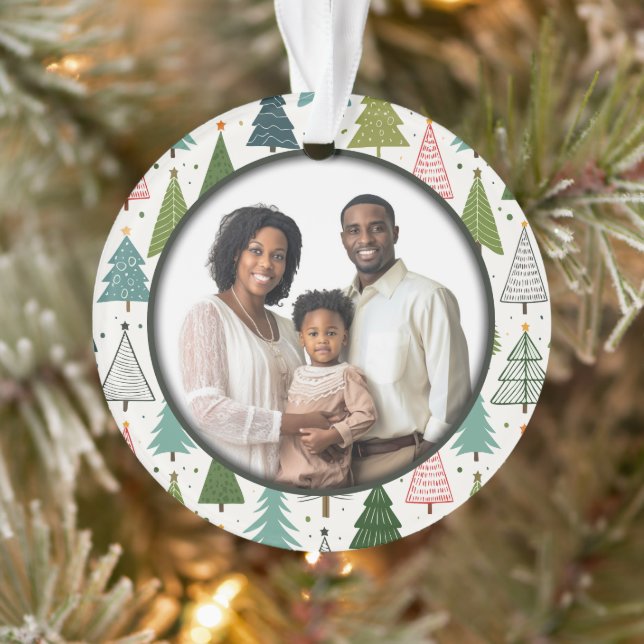 Retro Trees Ornament (Tree)