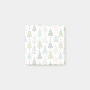 Retro Trees Post-it Notes