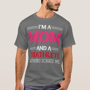 Retro Triathlon Mum Triathlete T-Shirt