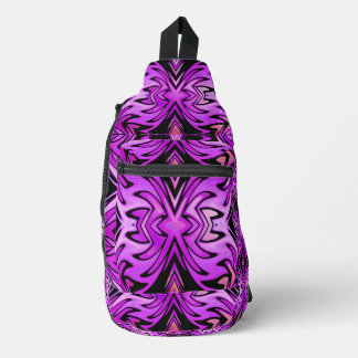 Retro Tribe Lilac Flame Sling Bag