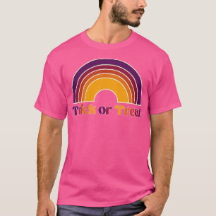 Retro Trick or Treat Halloween Costume T-Shirt