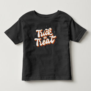 Retro Trick or Treat Toddler T-Shirt