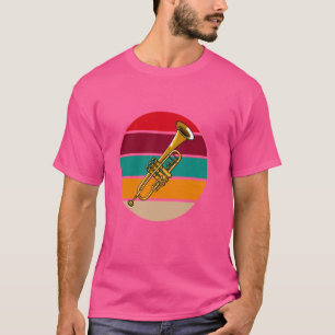 Retro Trombonist, Concert Marching Band, Funny tro T-Shirt