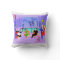 Retro Tropical Christmas Party Lumbar Pillow