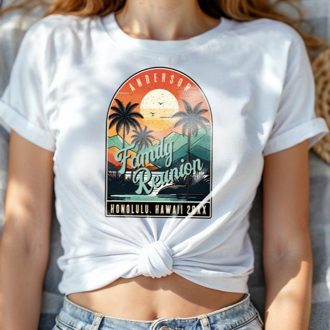 Retro Tropical Family Reunion ID1135 T-Shirt (Creator Uploaded)