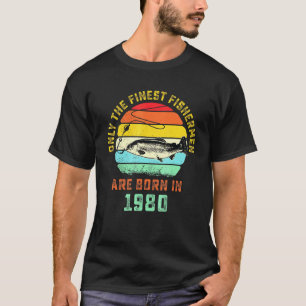 Retro Trout Fishing 41st Birthday Cool Trout Fishe T-Shirt