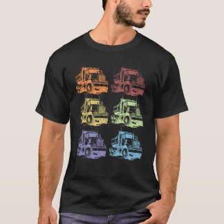 Retro Truck Driver Gift T-Shirt