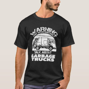 Retro Truck Driver Rig Trucking Vintage Garbage T T-Shirt