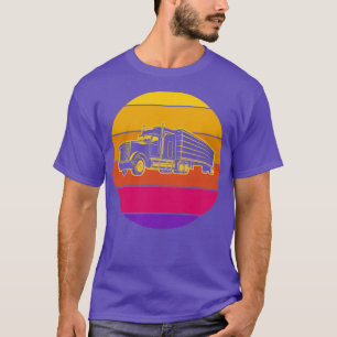 Retro Truck Driver Truck Driver Gift Trucker Drive T-Shirt