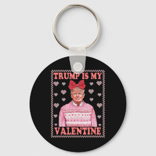 Retro Trump Hunting Deer Camo Funny Buck Around An Key Ring