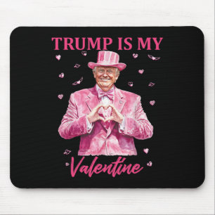 Retro Trump Is My Valentine Trump Valentine Day 1 Mouse Mat