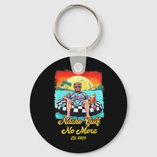 Retro Trump Nacho Gulf No More Gulf Of Est 2025 Te Key Ring
