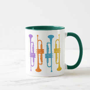 RETRO TRUMPETS MUG
