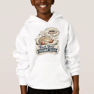 Retro Trust Your Future Self Skeleton Graphic Men'