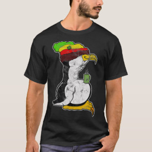 Retro Tu Linu Penguin Drinking Coffee Hacker T-Shirt