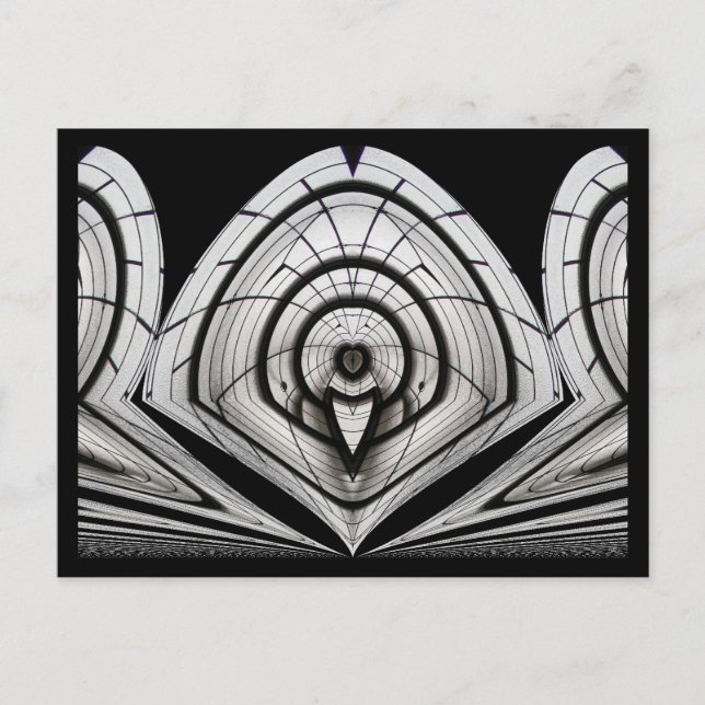 Retro Tunnel ~ postcard (Front)