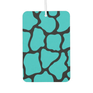 Retro Turquoise Giraffe Car Air Freshener Gift