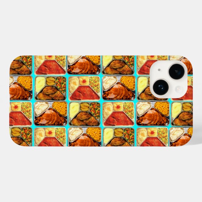 Retro TV Dinner Trays Case-Mate iPhone Case (Back (Horizontal))