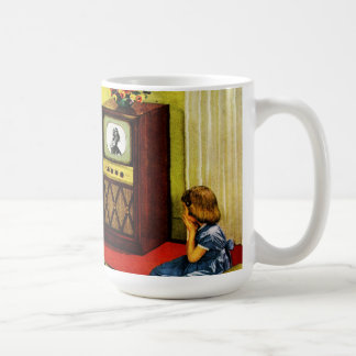 Retro TV Family Drinking Mug