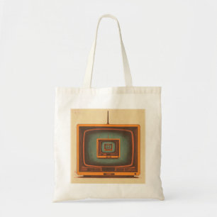Retro TV Infinity Tote