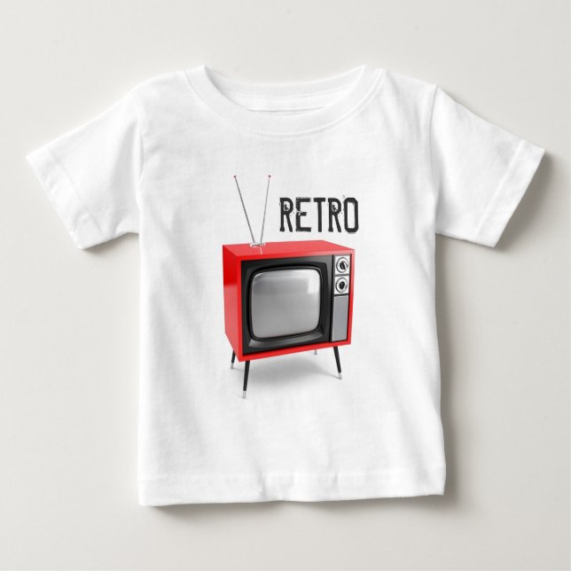 Retro TV Toddler Shirt (Front)